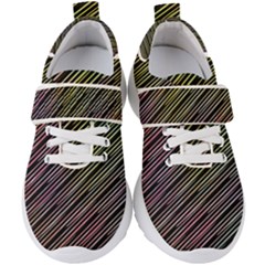 Pattern Abstract Desktop Fabric Kids  Velcro Strap Shoes