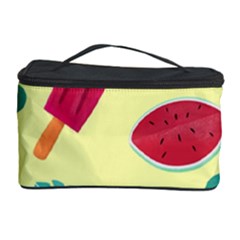 Watermelon Leaves Strawberry Cosmetic Storage by Pakrebo