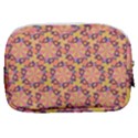 Pattern Decoration Abstract Flower Make Up Pouch (Small) View2