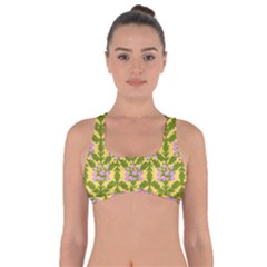 Texture Heather Nature Got No Strings Sports Bra