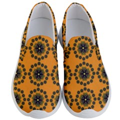 Desktop Abstract Template Flower Men s Lightweight Slip Ons