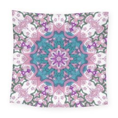 Mandala Pattern Abstract Square Tapestry (large)