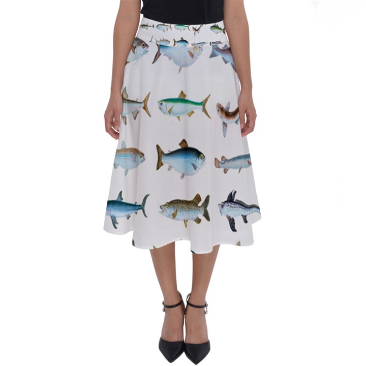 ML 6-6 Fish Perfect Length Midi Skirt