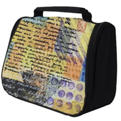 Old Paper Vintage Full Print Travel Pouch (big)
