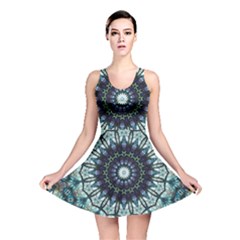 Pattern Abstract Background Art Reversible Skater Dress by Pakrebo