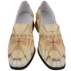 Wells Cathedral Wells Cathedral Women s Chunky Heel Loafers