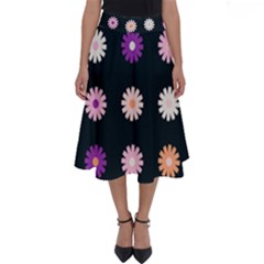 Daisy Deco Perfect Length Midi Skirt by WensdaiAmbrose