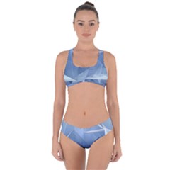 Wallpaper Abstraction Criss Cross Bikini Set