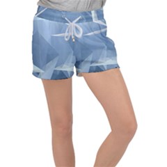 Wallpaper Abstraction Women s Velour Lounge Shorts