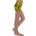 Surreal Sunflowers Kids  Lightweight Velour Yoga Shorts View3