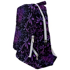 Retro Lilac Pattern Travelers  Backpack