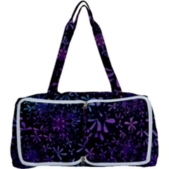 Retro Lilac Pattern Multi Function Bag