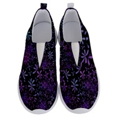 Retro Lilac Pattern No Lace Lightweight Shoes