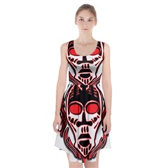 Visual Arts Skull Racerback Midi Dress by Alisyart