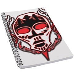 Visual Arts Skull 5 5  X 8 5  Notebook by Alisyart