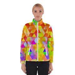 Watercolor Paint Blend Winter Jacket