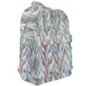 Zigzag Backdrop Pattern Grey Classic Backpack View2