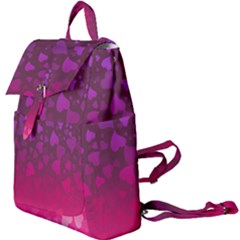 Purple Pink Hearts  Buckle Everyday Backpack by LoolyElzayat