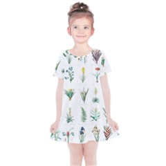 ML-7-3 Kids  Simple Cotton Dress