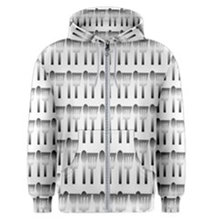 Kitchen Background Spatula Men s Zipper Hoodie