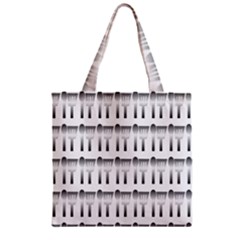 Kitchen Background Spatula Zipper Grocery Tote Bag by Mariart