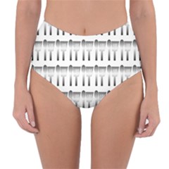 Kitchen Background Spatula Reversible High-Waist Bikini Bottoms
