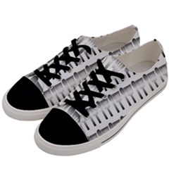 Kitchen Background Spatula Men s Low Top Canvas Sneakers