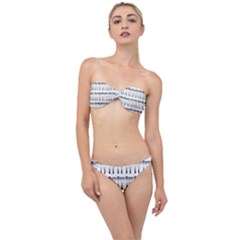 Kitchen Background Spatula Classic Bandeau Bikini Set