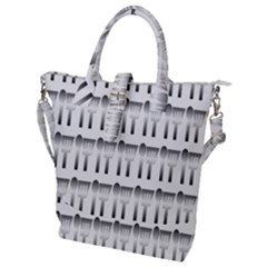 Kitchen Background Spatula Buckle Top Tote Bag