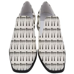 Kitchen Background Spatula Slip On Heel Loafers