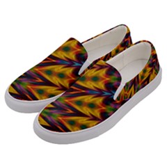 Background Abstract Texture Chevron Men s Canvas Slip Ons by Mariart