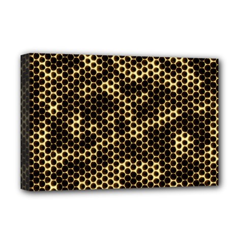 Honeycomb Beehive Nature Deluxe Canvas 18  X 12  (stretched) by Mariart