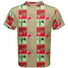 Background Western Cowboy Men s Cotton Tee by Mariart