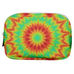 Kaleidoscope Background Red Yellow Make Up Pouch (small) by Mariart
