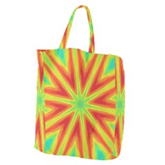 Kaleidoscope Background Star Giant Grocery Tote by Mariart