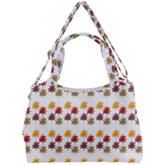 Autumn Leaves Double Compartment Shoulder Bag by Mariart