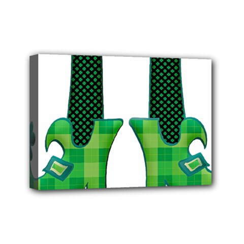 Saint Patrick S Day March Mini Canvas 7  X 5  (stretched)
