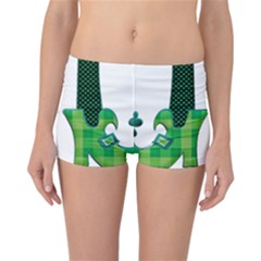 Saint Patrick S Day March Reversible Boyleg Bikini Bottoms by Mariart