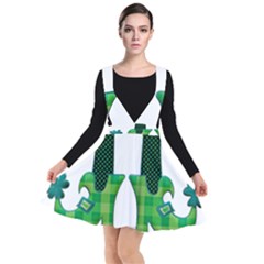 Saint Patrick S Day March Plunge Pinafore Dress by Mariart