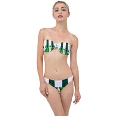 Saint Patrick S Day March Classic Bandeau Bikini Set by Mariart