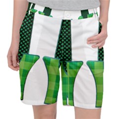 Saint Patrick S Day March Pocket Shorts by Mariart