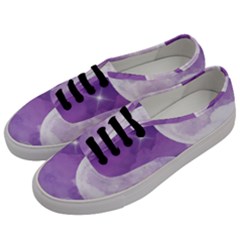 Purple Sky Star Moon Clouds Men s Classic Low Top Sneakers by Mariart