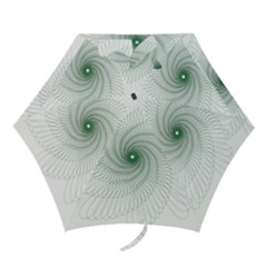 Spirograph Pattern Mini Folding Umbrellas