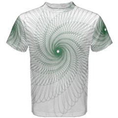 Spirograph Pattern Men s Cotton Tee