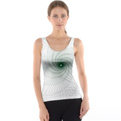 Spirograph Pattern Tank Top