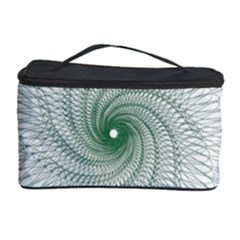 Spirograph Pattern Cosmetic Storage