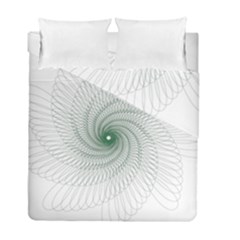 Spirograph Pattern Duvet Cover Double Side (Full/ Double Size)