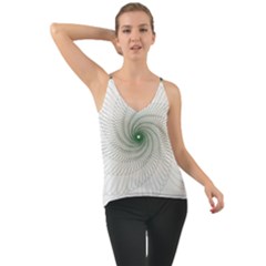 Spirograph Pattern Chiffon Cami