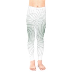 Spirograph Pattern Kids  Legging