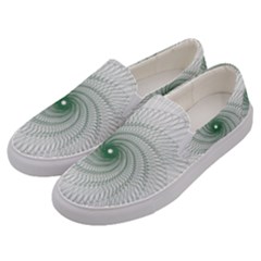 Spirograph Pattern Men s Canvas Slip Ons by Mariart